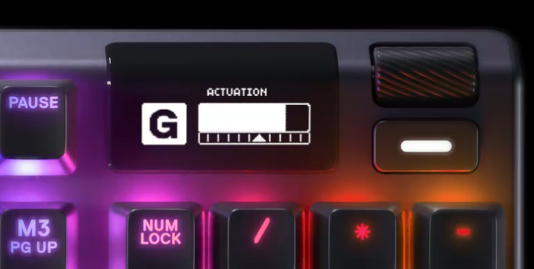 Steelseries Apex Pro Omnipoint Tastatur  Bild © Steelseries
