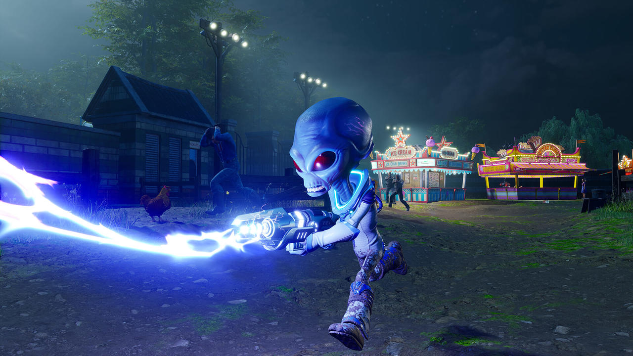 Destroy all Humans Screenshot  Bild © THQ Nordic / Black Forest Games