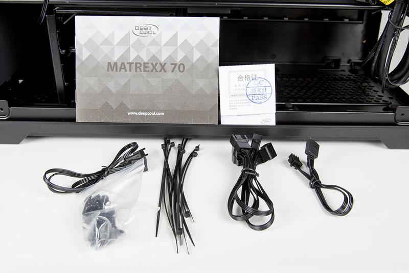 DeepCool Matrexx 70 3F Lieferumfang DeepCool Matrexx 70 3F Lieferumfang