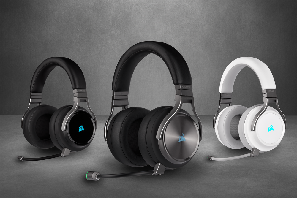 Corsair Virtuoso RGB Wireless Headset  Bild © Corsair
