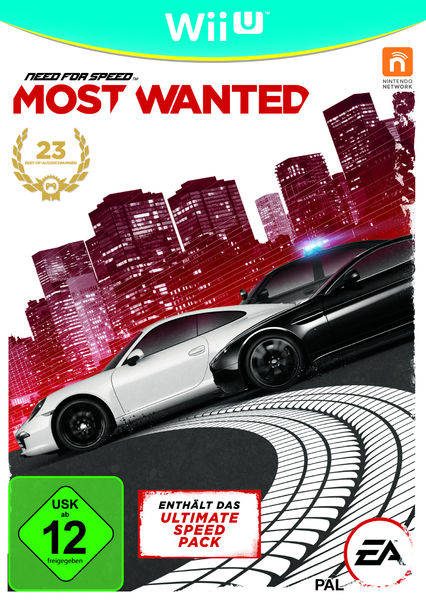 NfS Most Wanted WiiU Cover
