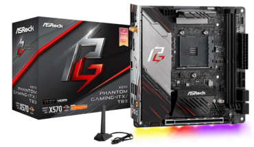 AMD Ryzen Thunderbolt 3: Asrock X570 Phantom Gaming-ITX/TB3 als erstes Mainboard verfügbar