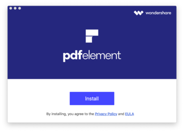 pdfelement PDF-Editor Installer