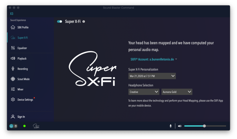 Creative Sound Blaster X3 Super X-Fi Creative Sound Blaster X3 Super X-Fi