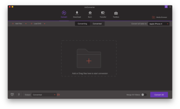 UniConverter Dark Mode
