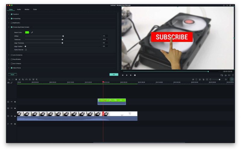 Greenscreen Effekt Anleitung 