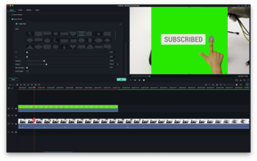 Greenscreen Effekt Anleitung 