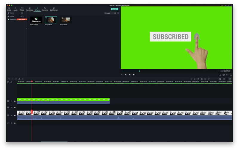 Greenscreen Effekt Anleitung 