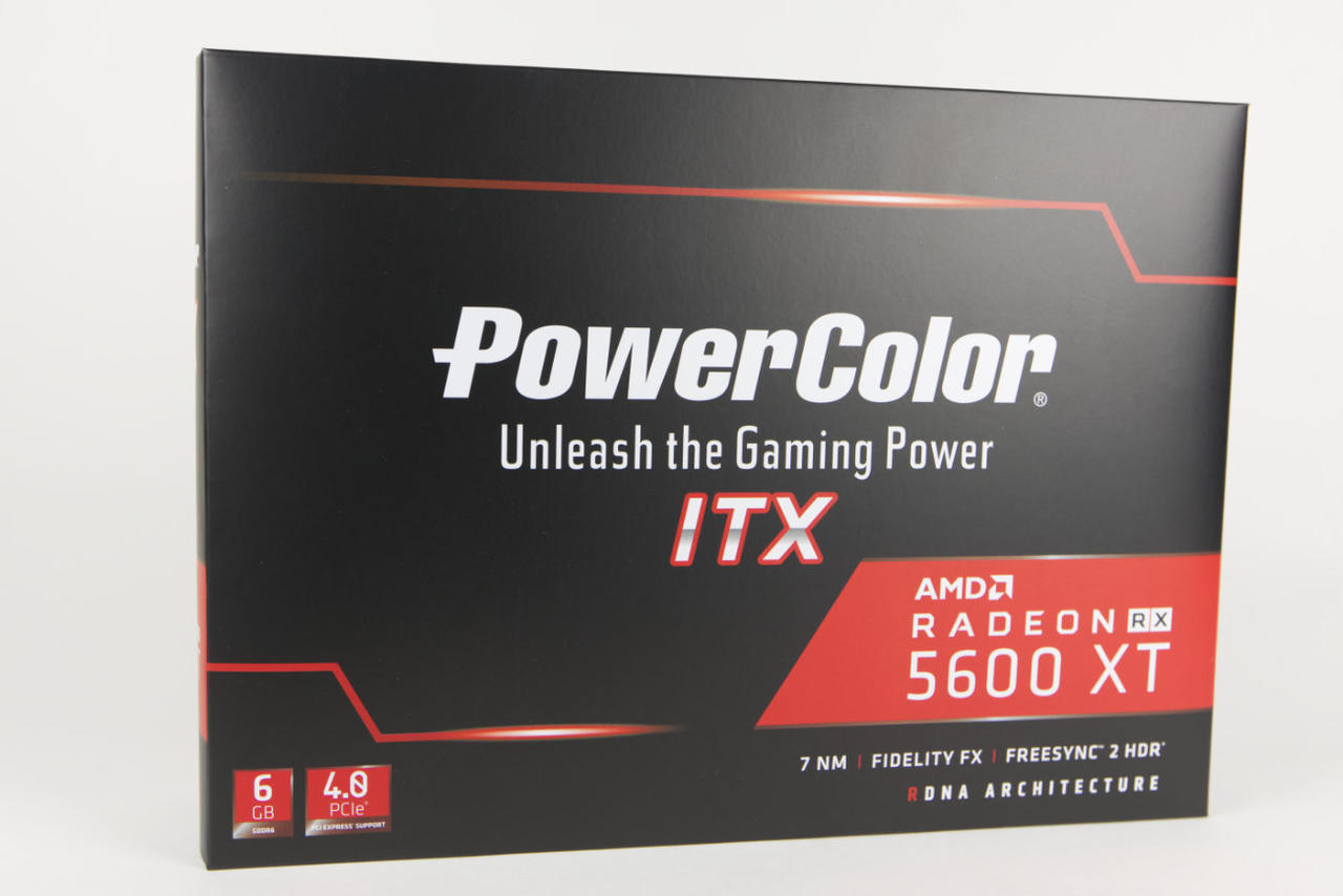 PowerColor Radeon RX 5600 XT ITX Verpackung