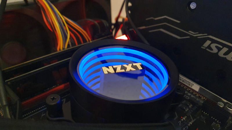 NZXT Kraken X63 beleuchteter Kühlerbrlock NZXT Kraken X63 beleuchteter Kühlerbrlock