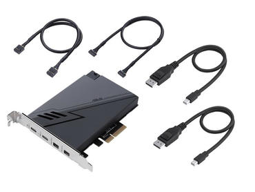 Thunderbolt 3 Erweiterungskarte mit zwei TB3 USB-C Ports