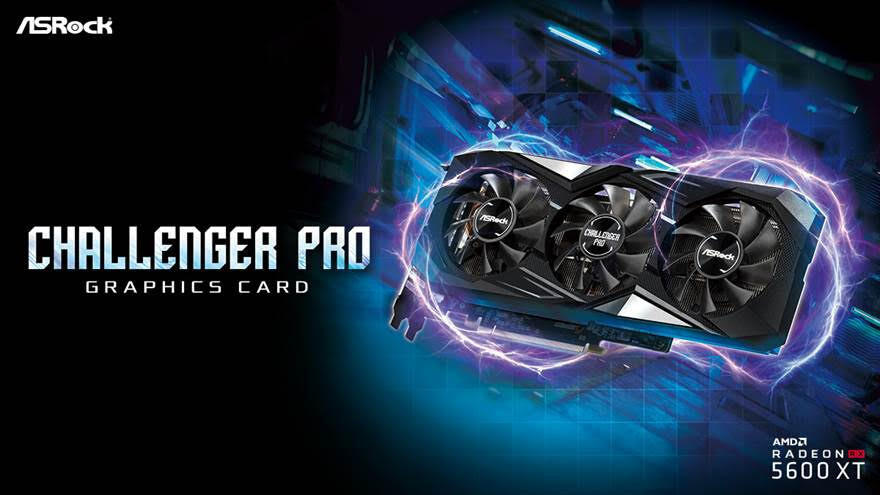 ASRock Radeon RX 5600 XT Challenger Pro 6G OC  Bild © 