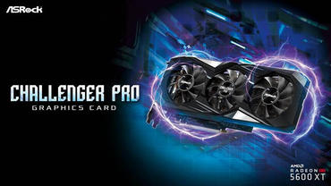 ASRock Radeon RX 5600 XT Challenger Pro 6G OC mit Übertaktung ab Werk