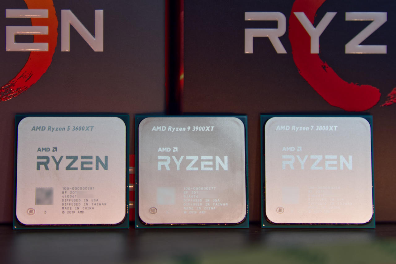 AMD Ryzen 9 3900XT Benchmark, AMD Ryzen 7 3800XT Benchmark & AMD Ryzen 5 3600XT Benchmark  Bild © PCMasters.de