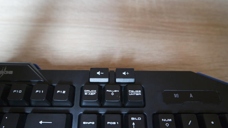 uRage Unleashed Gaming - Multimedia Tasten