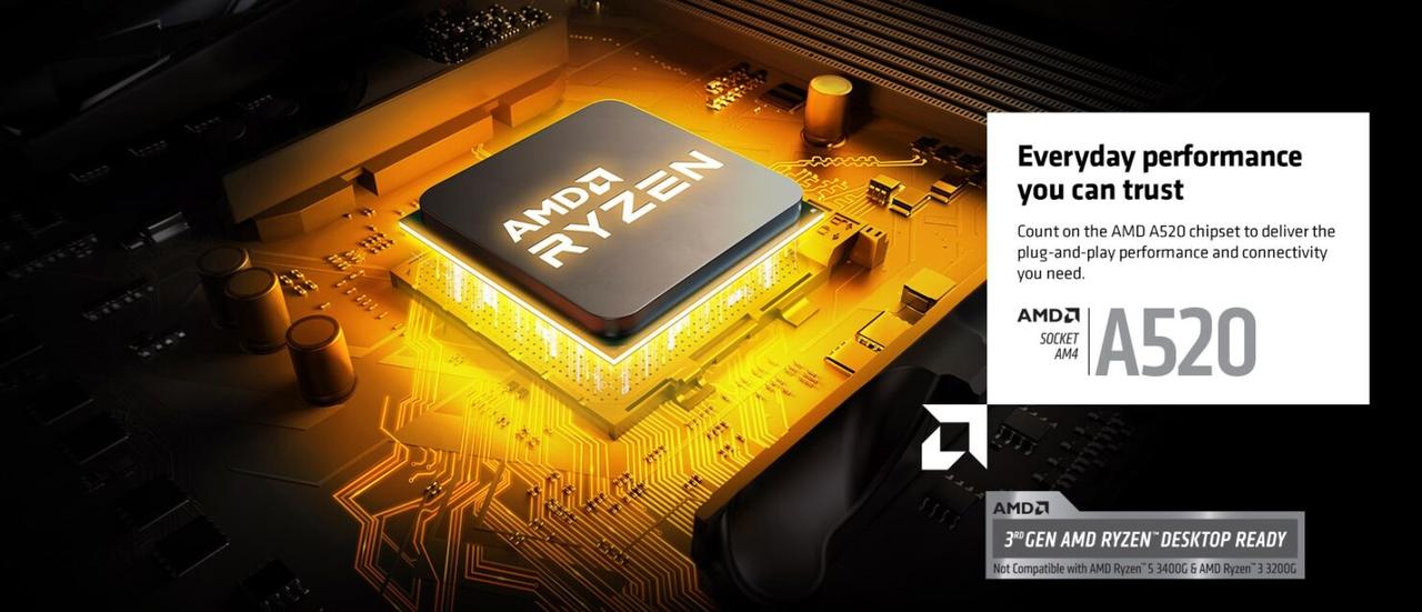 AMD A520 Mainboards - Chipsatz