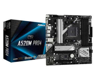 ASRock A520M Pro4