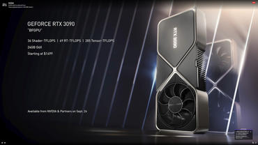 Nvidia GeForce RTX 3090 Release und Verfügbarkeit