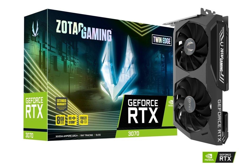 ZOTAC GAMING GeForce RTX 3070 Twin Edge  Bild © ZOTAC