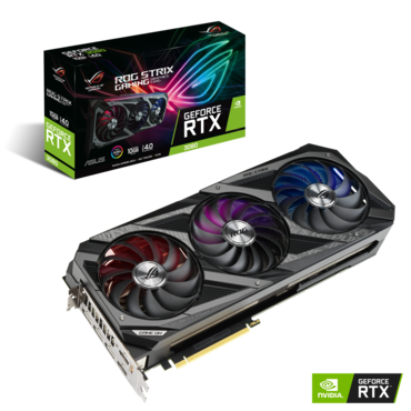 ASUS RTX 3070, RTX 3080 und RTX 3090 als ROG STRIX, TUF und DUAL Modelle