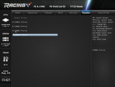 Biostar Racing B550GTA Software Tweaker 03