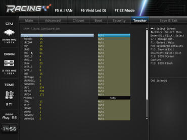 Biostar Racing B550GTA Software Tweaker 02