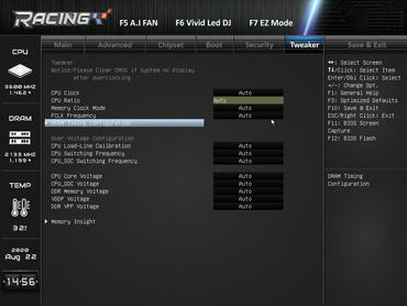 Biostar Racing B550GTA Software Tweaker 01