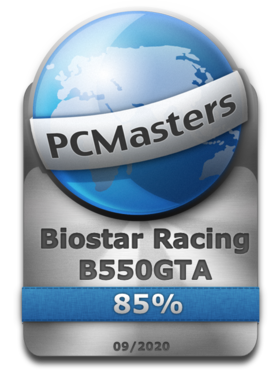Biostar Racing B550GTA Award