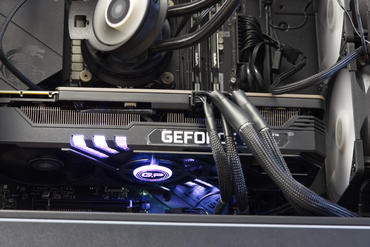 Palit GeForce RTX 3090 GamingPro ARGB im System
