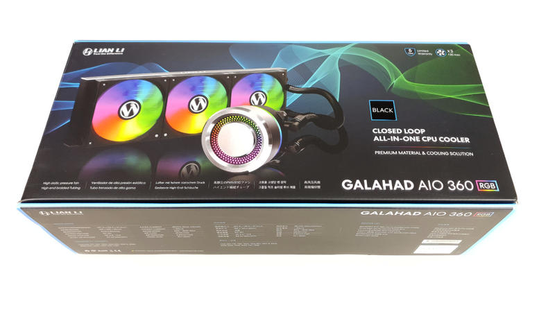 Lian Li Galahad 360 Verpackung Lian Li Galahad 360 Verpackung