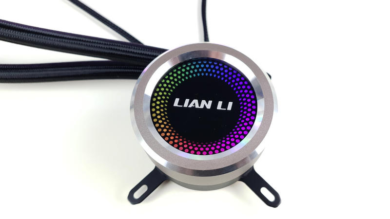 Lian Li Galahad 360 Test Pumpe 01 Lian Li Galahad 360 Test Pumpe 01