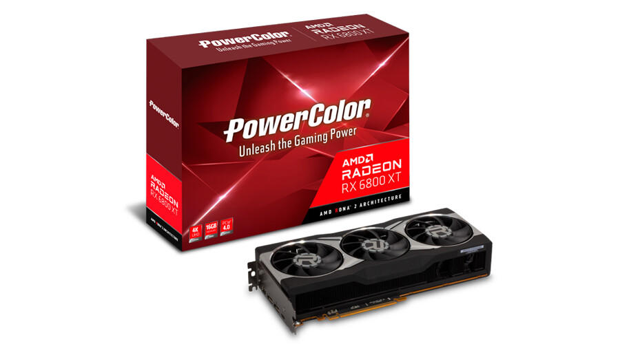 PowerColor Radeon RX 6800XT: Spezifikationen und Fakten  Bild © PowerColor