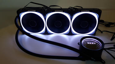 NZXT Kraken X73 RGB - Bild AIO Beleuchtet