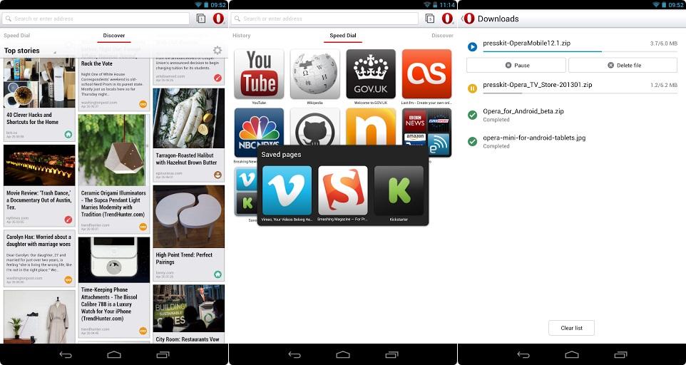 Opera Browser Android