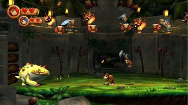 Donkey Kong Country Returns 3D Screenshot 1
