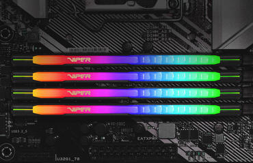 Patriot Viper Steel RGB RAM als 16, 32 und 64 Gb Kits