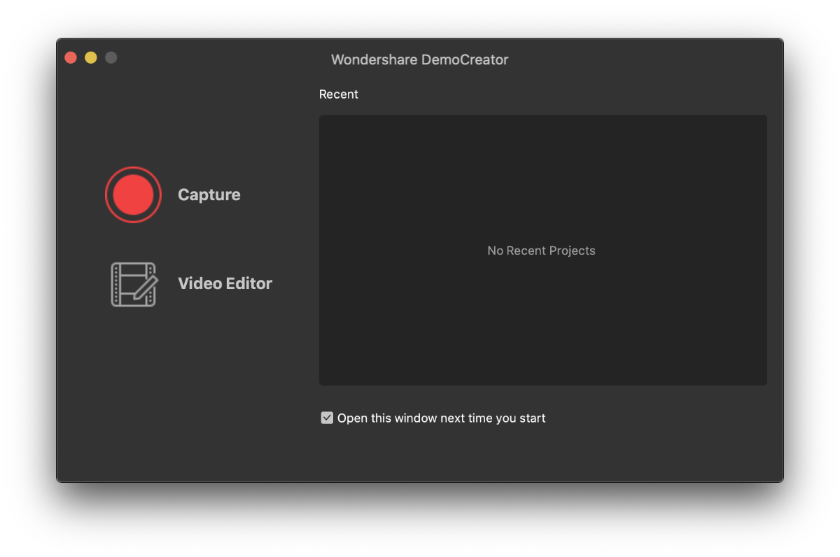 DemoCreator Startbildschirm  Bild © PCMasters.de