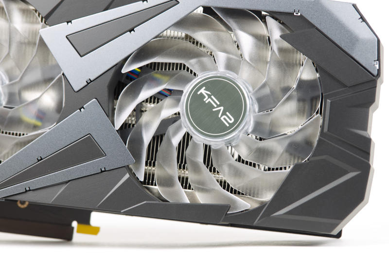 KFA2 GeForce RTX 3060 Ti EX Kühlerdesign und Lüfter KFA2 GeForce RTX 3060 Ti EX Kühlerdesign und Lüfter