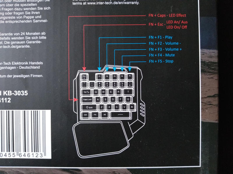 Inter-Tech Eterno RGB KB-3035 Anleitung Inter-Tech Eterno RGB KB-3035 Anleitung
