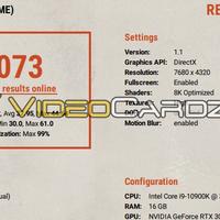 Nvidia Geforce RTX 3060 Benchmarks 
