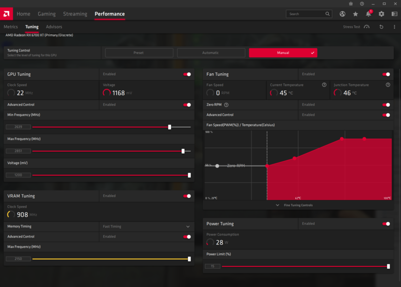  PowerColor Red Devil RX 6700 XT Übertaktung