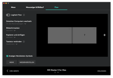 Logi Options Maus Flow