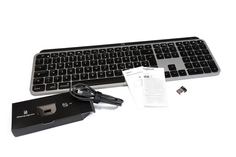 MX Keys for Mac Lieferumfang MX Keys for Mac Lieferumfang