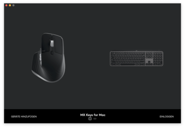 Logi Options-Software - MX Keys for Mac