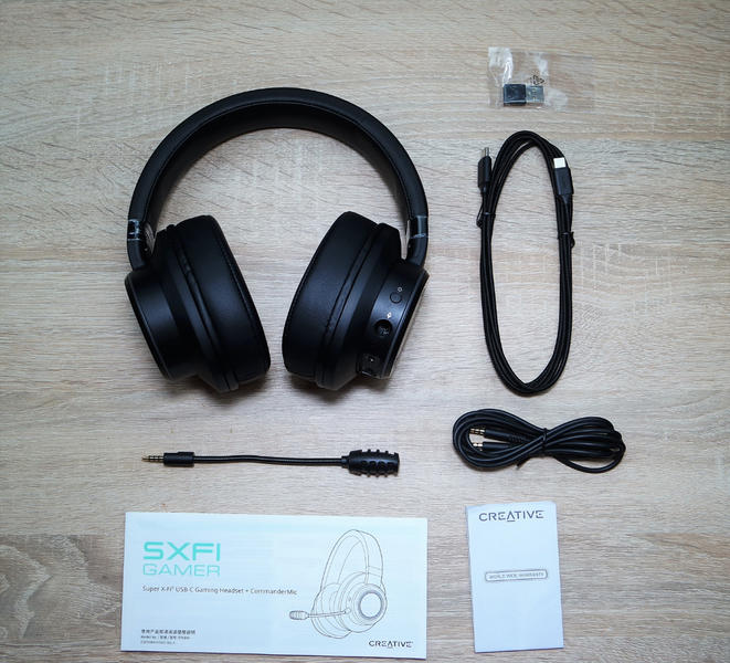 Creative SXFI Gamer Lieferumfang Creative SXFI Gamer Lieferumfang