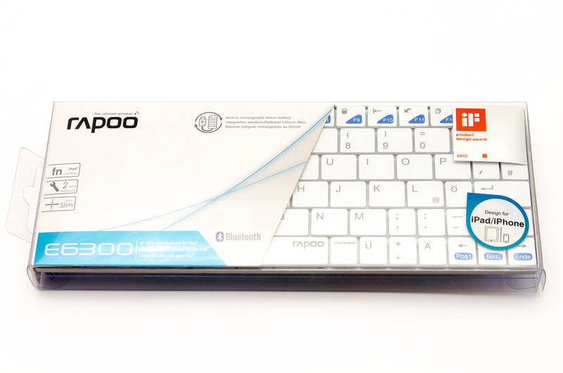 Rapoo E6300 Bluetooth Keyboard for iPad Rapoo E6300 Bluetooth Keyboard for iPad