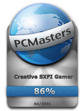 Creative SXFI Gamer Award