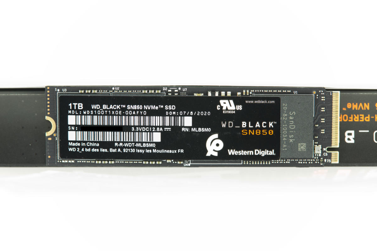 Western Digital WD_BLACK SN850 Test