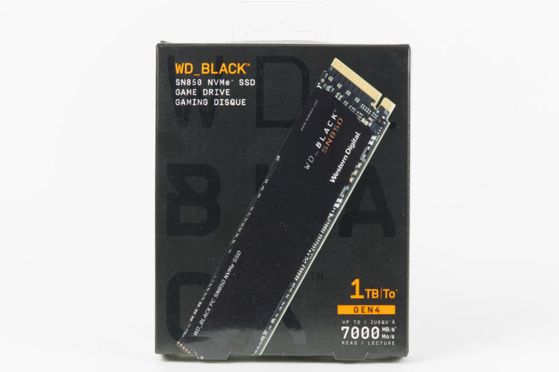 Western Digital WD_BLACK SN850 Verpackung Western Digital WD_BLACK SN850 Verpackung