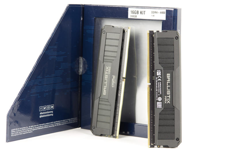 Crucial Ballistics DDR4-4400 RAM Crucial Ballistics DDR4-4400 RAM